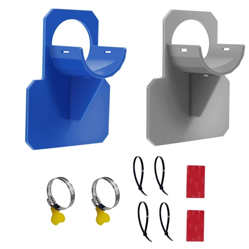 Ijsdnvjndx As Shown Pool Accessories 2Pcs Above Ground Swimming Pool Pipe Fixing Holder Hose Support With Cable Tie Clamp