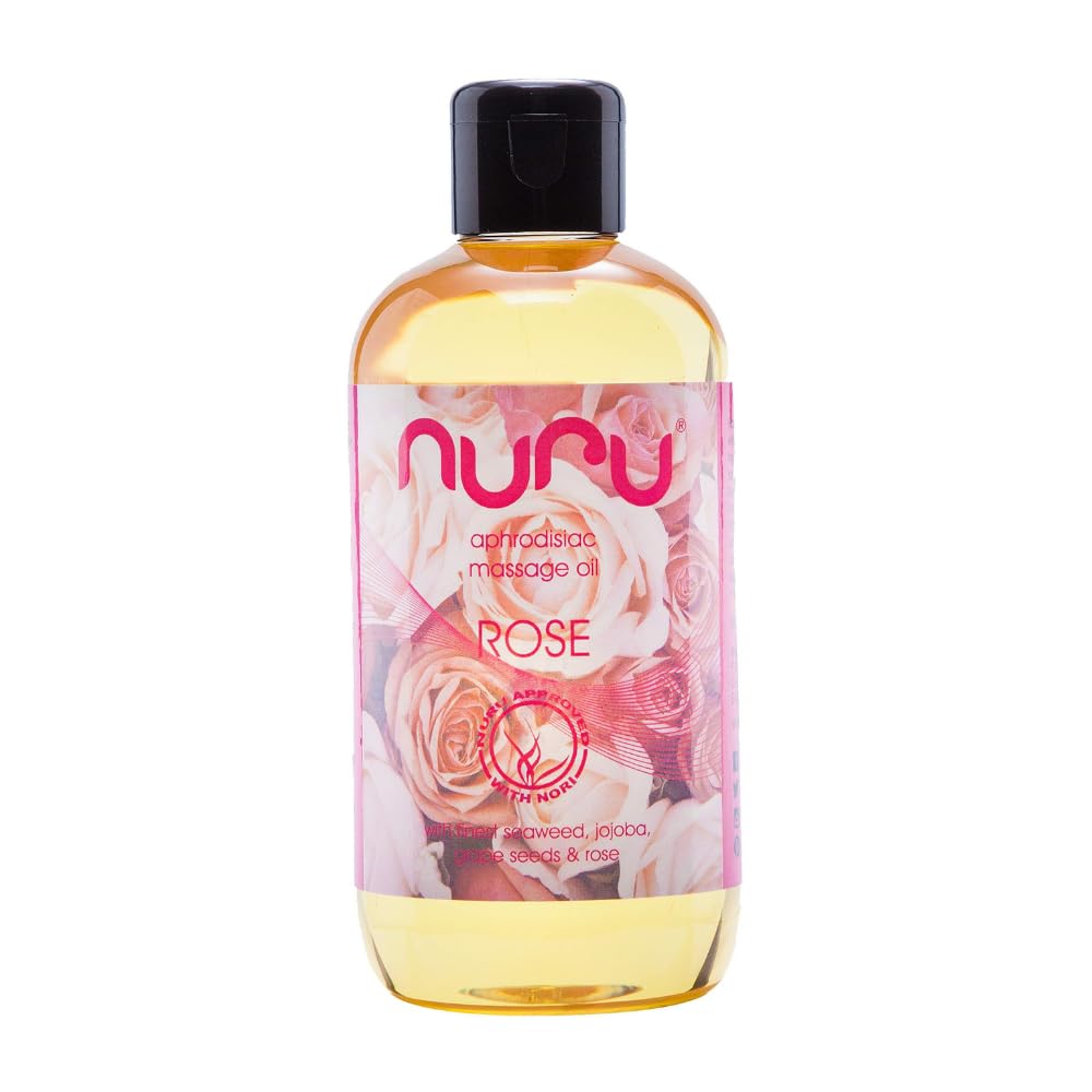 Massage Oil Rose, 1 Bottle, (1 x 250 ml)
