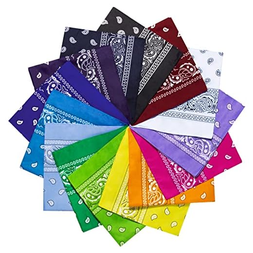 farbige Bandana - perfekt für den Hanky Code