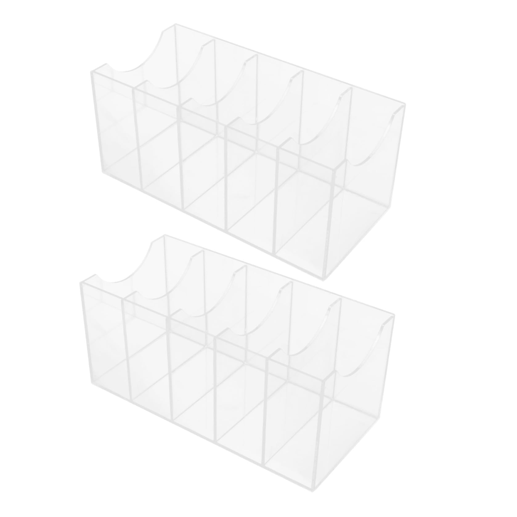 DOITOOL 2 Pezzi Organizer Cintura in Acrilico 5 Scomparti per Armadio
