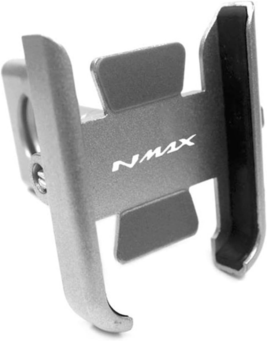for NMAX 155 NMAX125 All Years Motorcycle Accessories Handlebar Mobile Phone Holder GPS Stand Bracket(Silver)