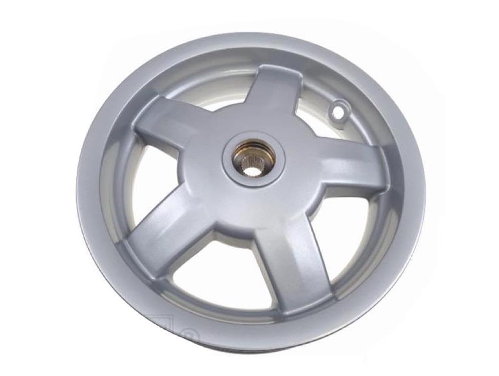 Hinterrad Felge 3.00x10 passend für Vespa LX LXV S 50 125 150 – Originale 10 Zoll Felge in Grau