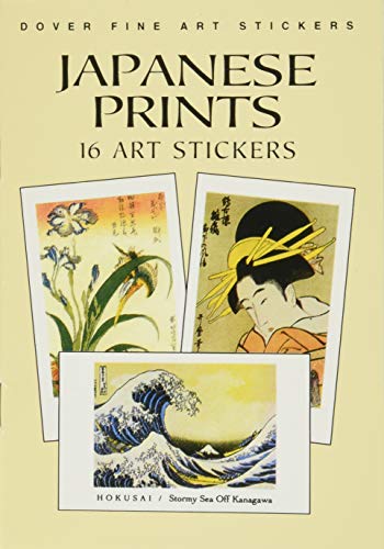 Japanese Prints: 16 Art Stickers (Dover Art Stickers) - //coolthings.us