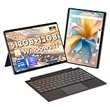 CHUWI Hi10 Max 2 in 1 Windows Tablet 12.96', Intel N150(3.6GHz), 12GB LPDDR5 512GB SSD, Windows 11 Tablet with Backlit Keyboard, FHD IPS 2880 * 1920 Touchscreen, WiFi 6, BT 5.2, HDMI, USB 3.2