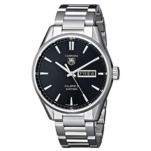 Tag Heuer Reloj Analógico para Hombre de Automático con Correa en Acero Inoxidable TAG-WAR201A.BA0723