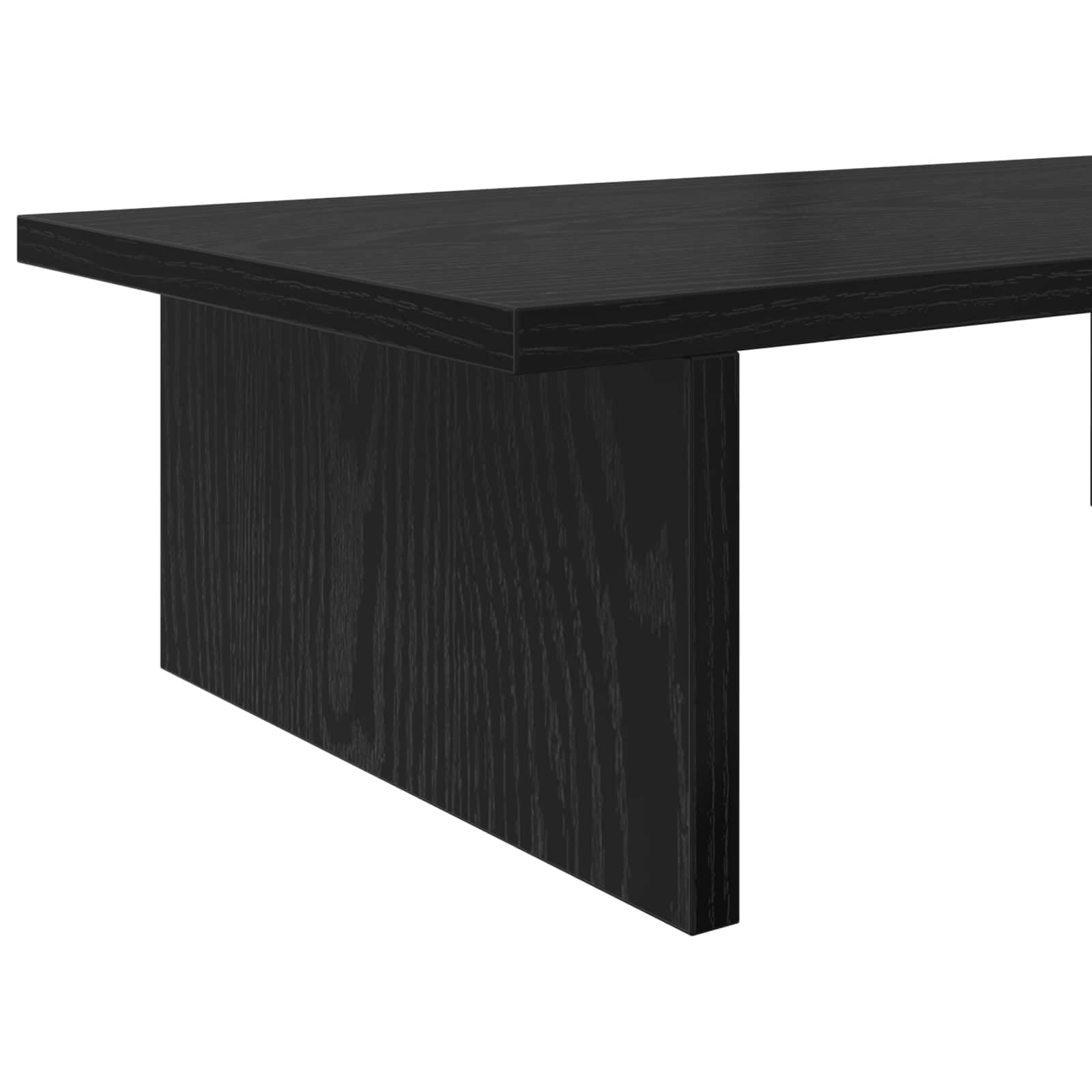 Supporto per monitor, rialzo in legno, 100 x 27 x 15 cm