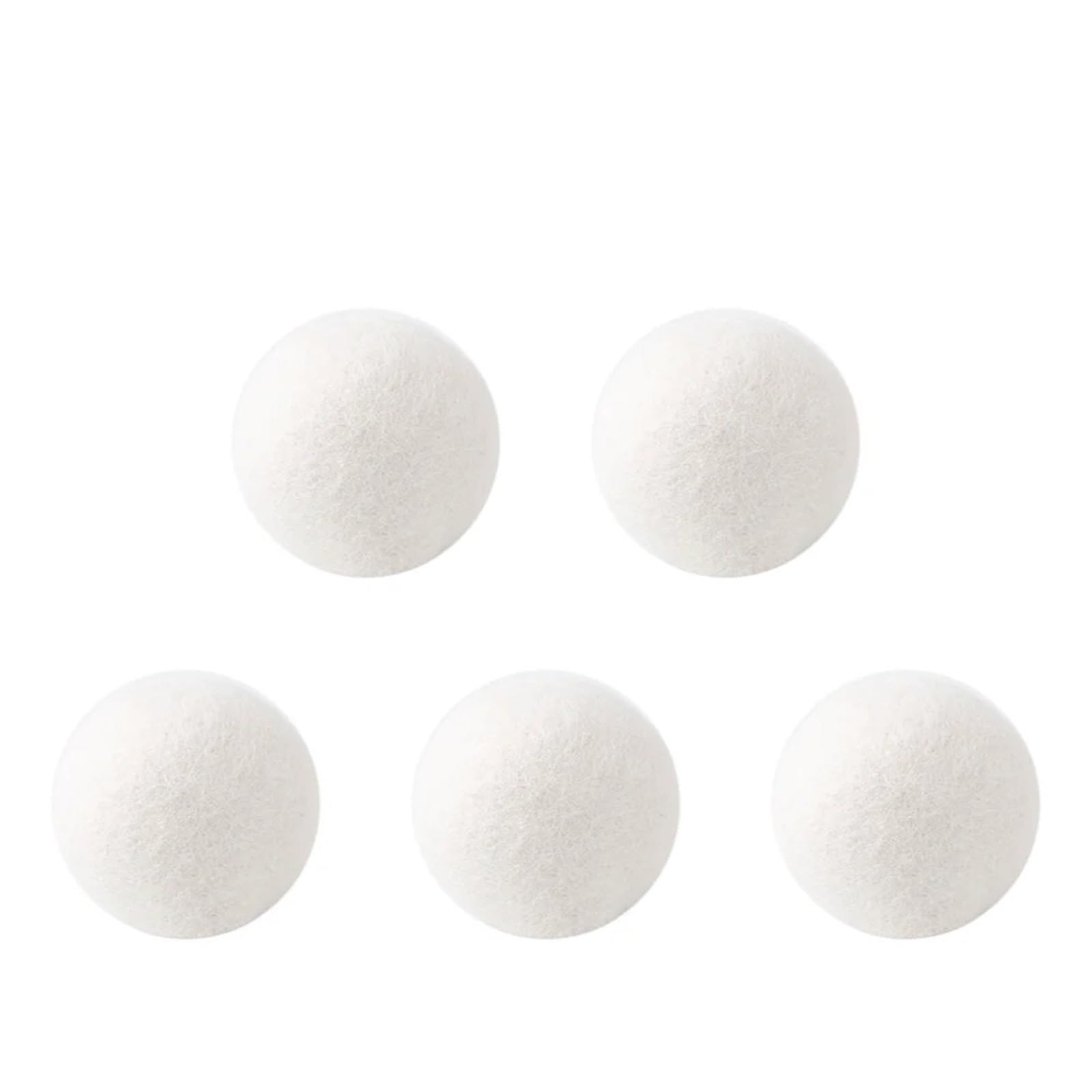 Tumble Dryer Balls, Reusable Dryer Balls for Laundry Fabric Softener 3-5cm Multiple Sizes(4cm 5PCS)