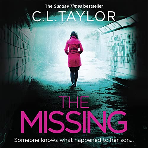 Diseño de la portada del título The Missing