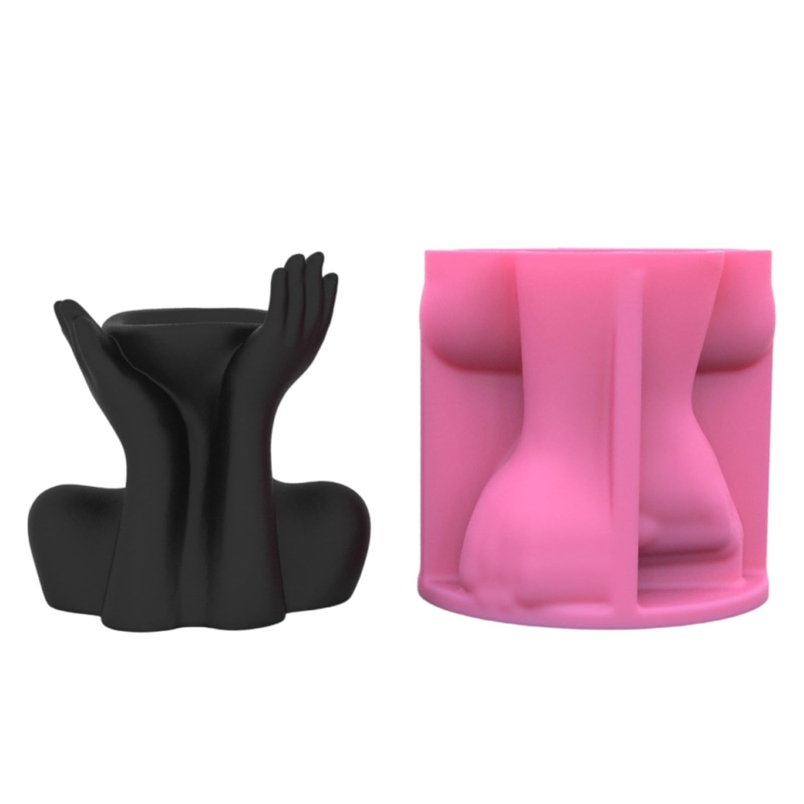 Tsophreniq Female Body Shaped Vase Resin for Epoxy Resin, Home Decoration, Wedding, Birthday Present, Ceramic Clay Molds Craft Enthusiasts