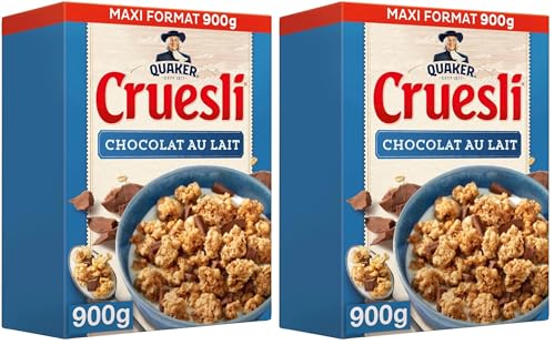 Céréales Cruesli Chocolat Au Lait Quaker – 900g, Pépites Croquantes - vue 8