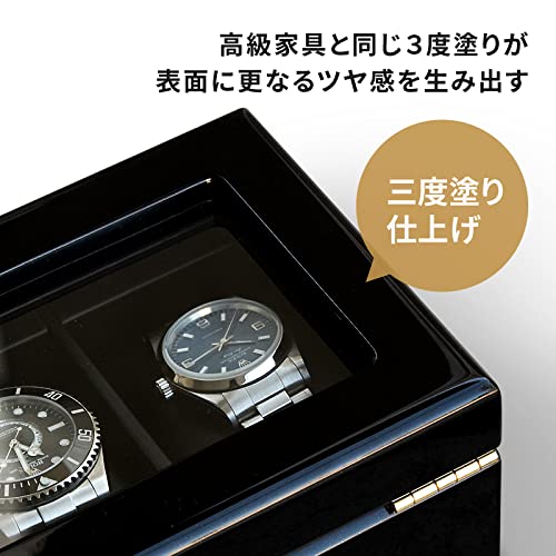 Amazon | IGIMI(イギミ) 腕時計収納 3本収納高級ウォッチボックス  