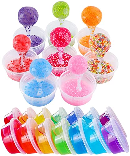Image of Augshy Small Slime Containers With Lids, 50 Pack Hawaiian Shaved Ice Mold Jello Shot Cups Condiment Containers Plastic Portion Cups with Lids for Salad Dressing Food Storage Containers (4 oz)