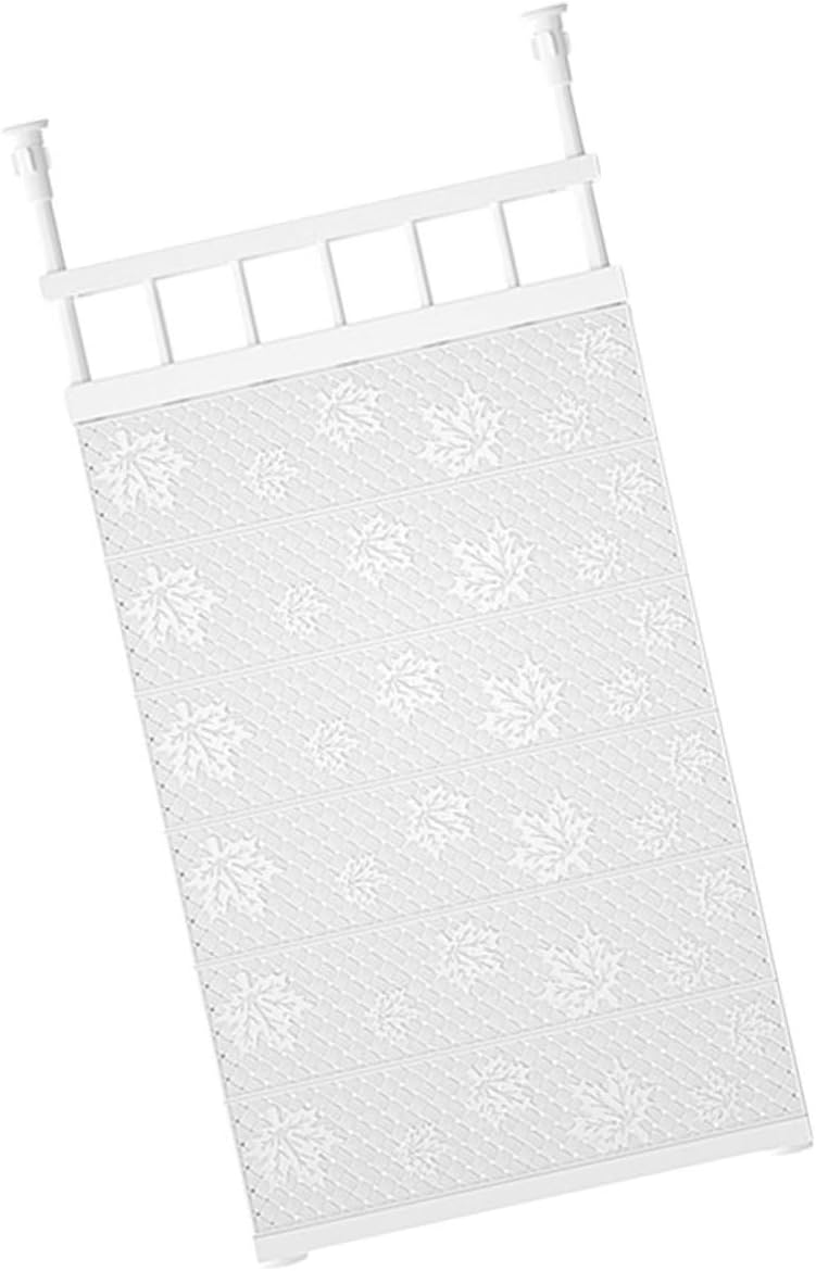 Nail Wall Rack Retractable Wardrobe Shelf Storage Shelf for Bathroom Cabinet Organizer