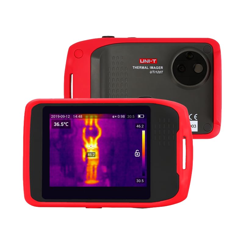 UNI-T UTi120T Pocket Temperature Thermal Imager Capacitive Touch Screen Image Fusion high and Low Temperature Tracking WiFi