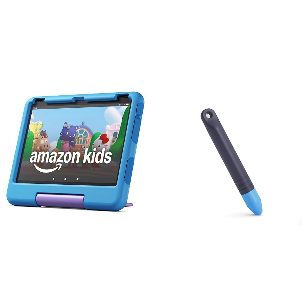 Fire HD 10 Kids Tablet 32GB Blue + Stylus - Dettaglio
