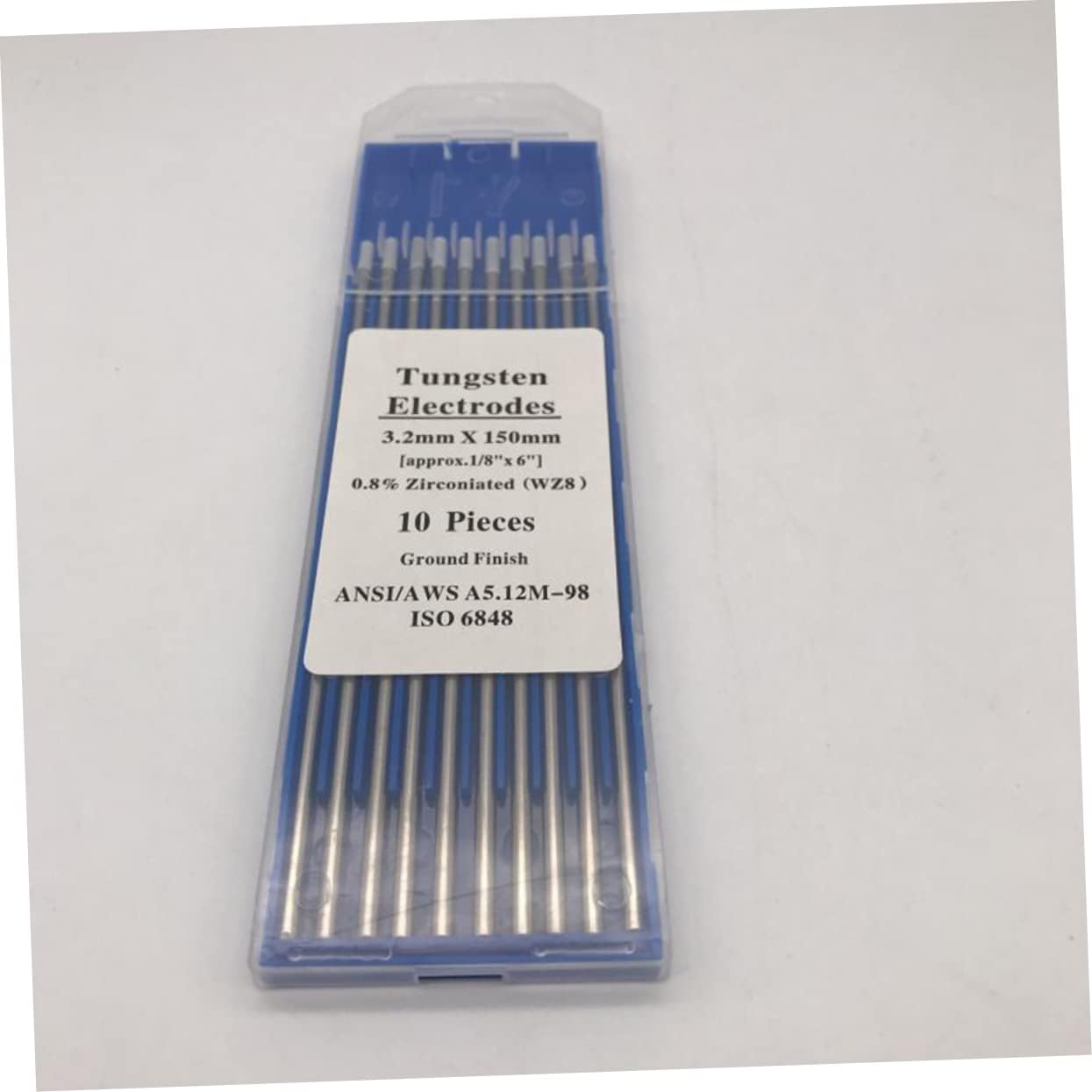 DOITOOL 10pcs Tig Welding Tungsten Zirconiated Arc-striking Welding Rods for Tig and Arc of Carbon