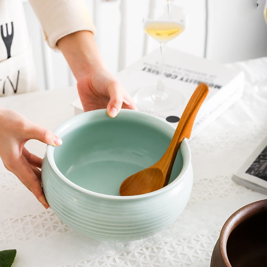 Miska Do Mieszania Sałatek Nordic Creative Duża Miska Na Makaron Domowa Ceramiczna Miska Do Sałatek Restauracja Miska Na Desery Miska Na Owoce Miska Na Zupę Naczynia Mis，A2pc