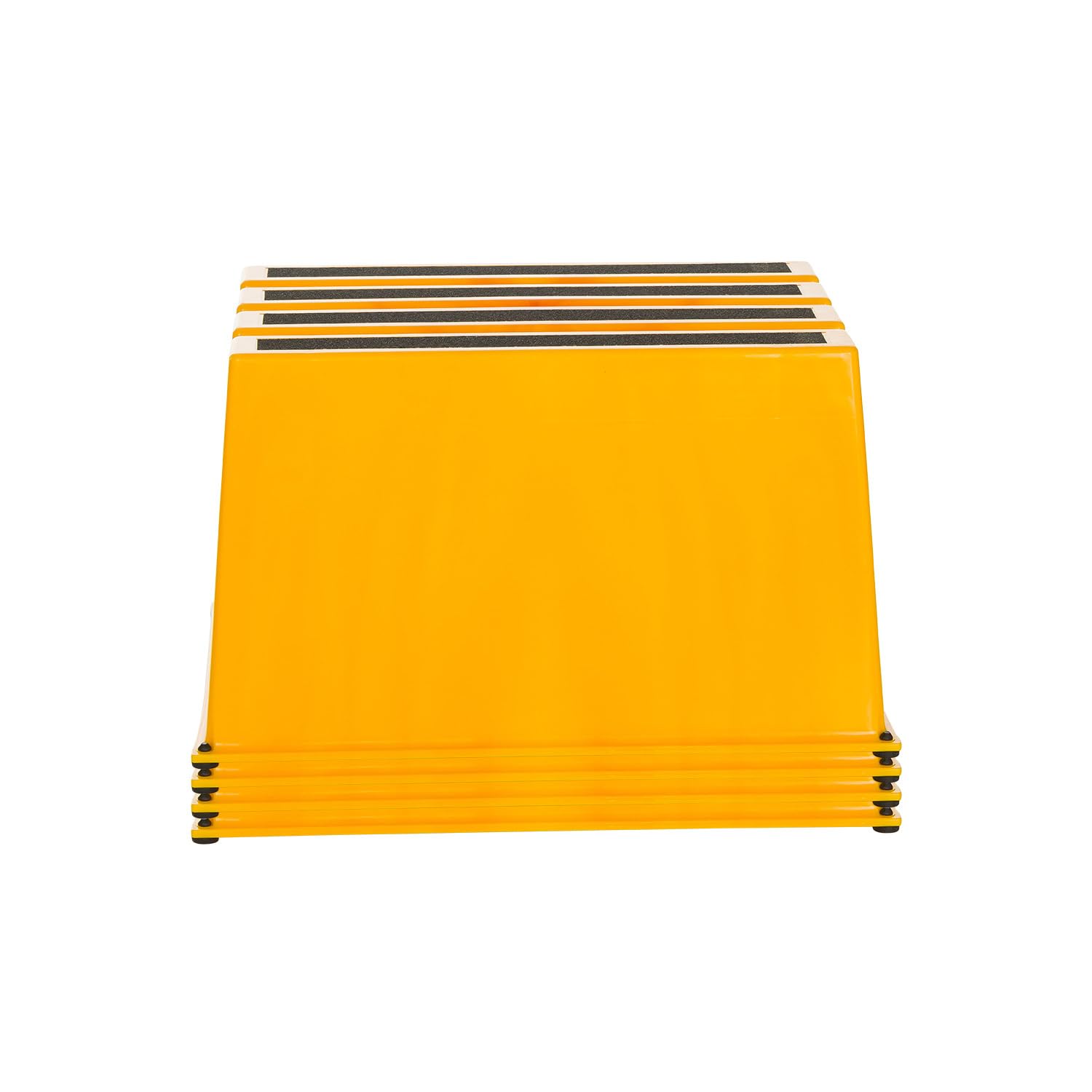 hjh OFFICE Taburete TIO-E1 Antideslizante para Uso doméstico y Comercial, Dimensiones (A x A x P): 31 x 52,5 x 37,5 cm, 830118, Amarillo