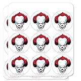 MAKE IT MEMORABLE: Create a reminder as unique as you are. Our licensed stickers are ideal for adding that personal touch to planners, calendars, scrapbook pages, handmade cards, and other projects. EASY PEEL & STICK: Includes 18 clear stickers. Stic...