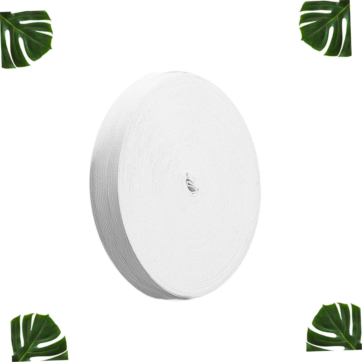 1rouleau Bande Élastique Tricotée Blanche De Mètres De Ruban Élastique pour Couture Et Projets pour Vêtements sous-vêtements Et Sport