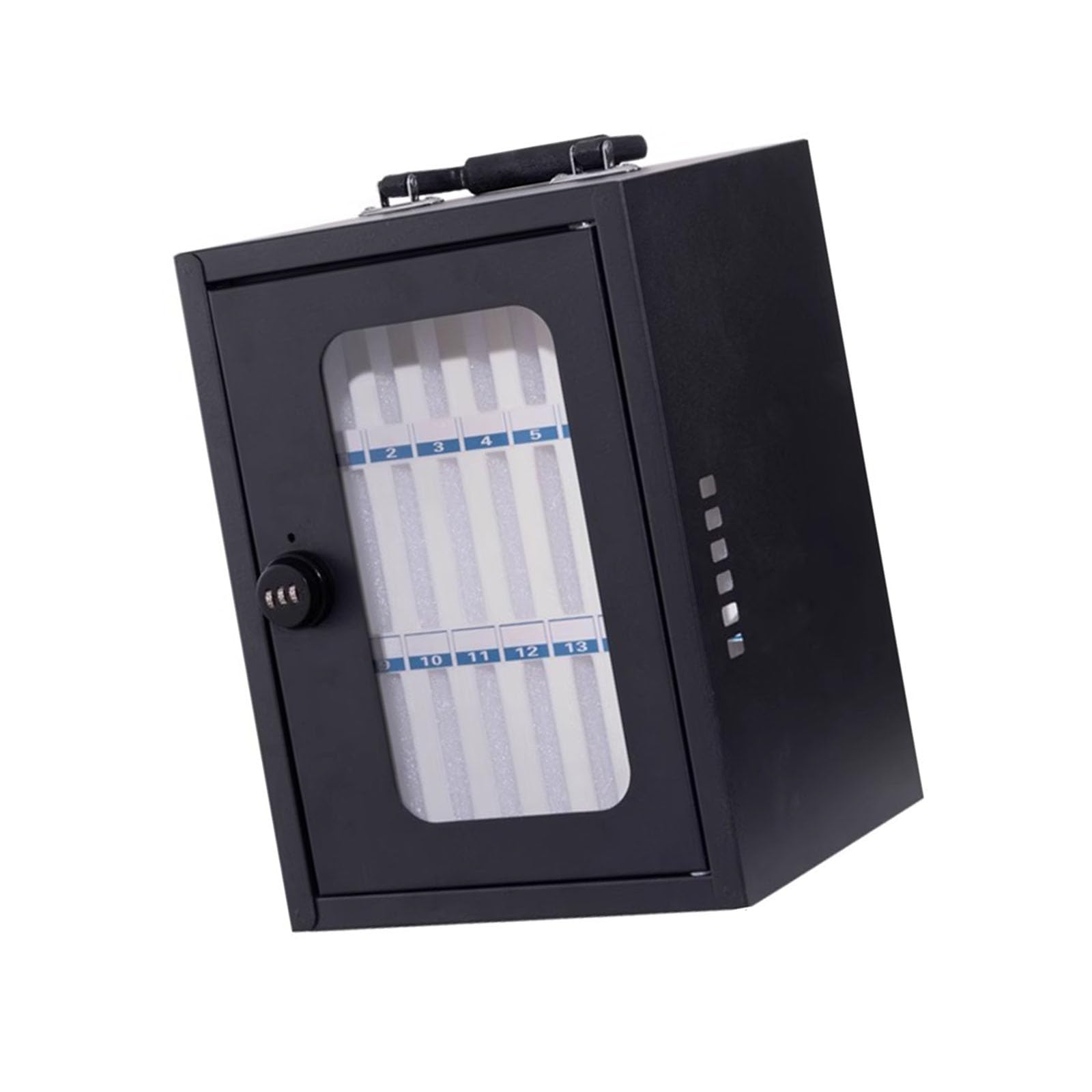 Buxuaaaa Sturdy Metal Various Slot Phone Locker Phone Holder for Classrooms and Workplaces Elegant Color Designs Locks Box