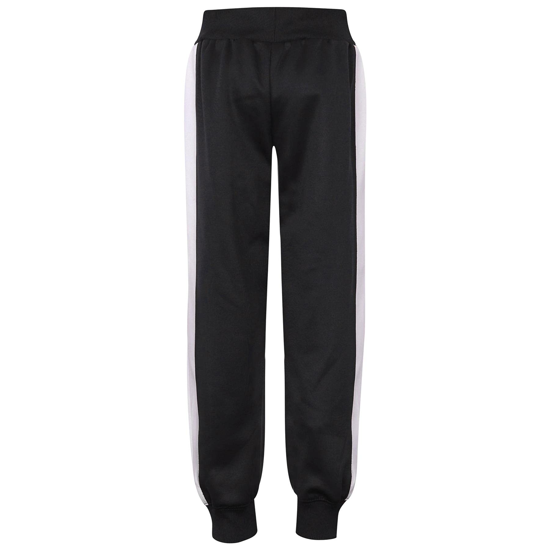 A2Z 4 Enfants Filles Garçons Unisexe Survêtement A2Z Brodé Contraste Lambrissé Toison À Capuche Hoodie Top Fond Scolaire PE Jogging Costume Joggeurs Âge 5-6, 7-8, 9-10, 11-12 Et 13 Ans