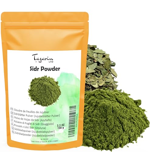 100g Feuilles de Sidr/Jujubier Moulues - Poudre de Jujubier...