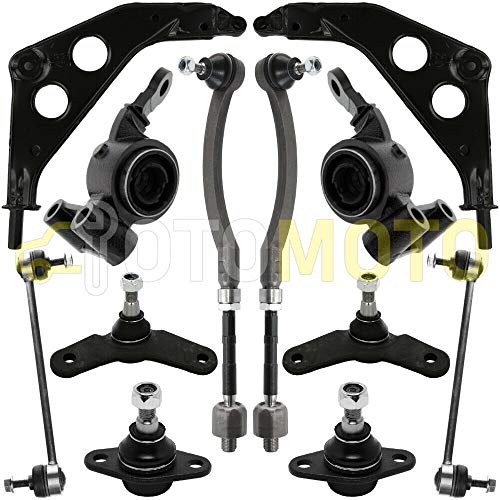 Kit brazo de suspensión delante compatible con MINI COOPER S R50 R52 R53 compuesto por 14 autopartes