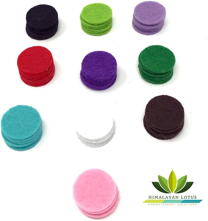 MagStax 60 Diffuser Necklace Refill Pads Aromatherapy Pendant Replacement Pads by