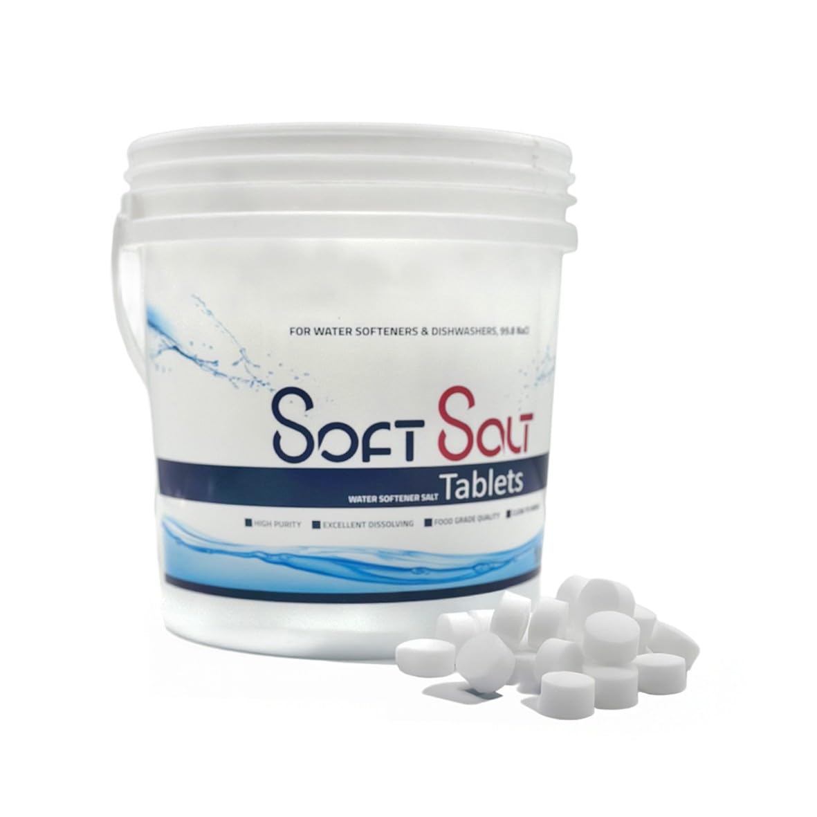 Softsalt 10kg Salt Tablets Easy Refill Bucket with Handle