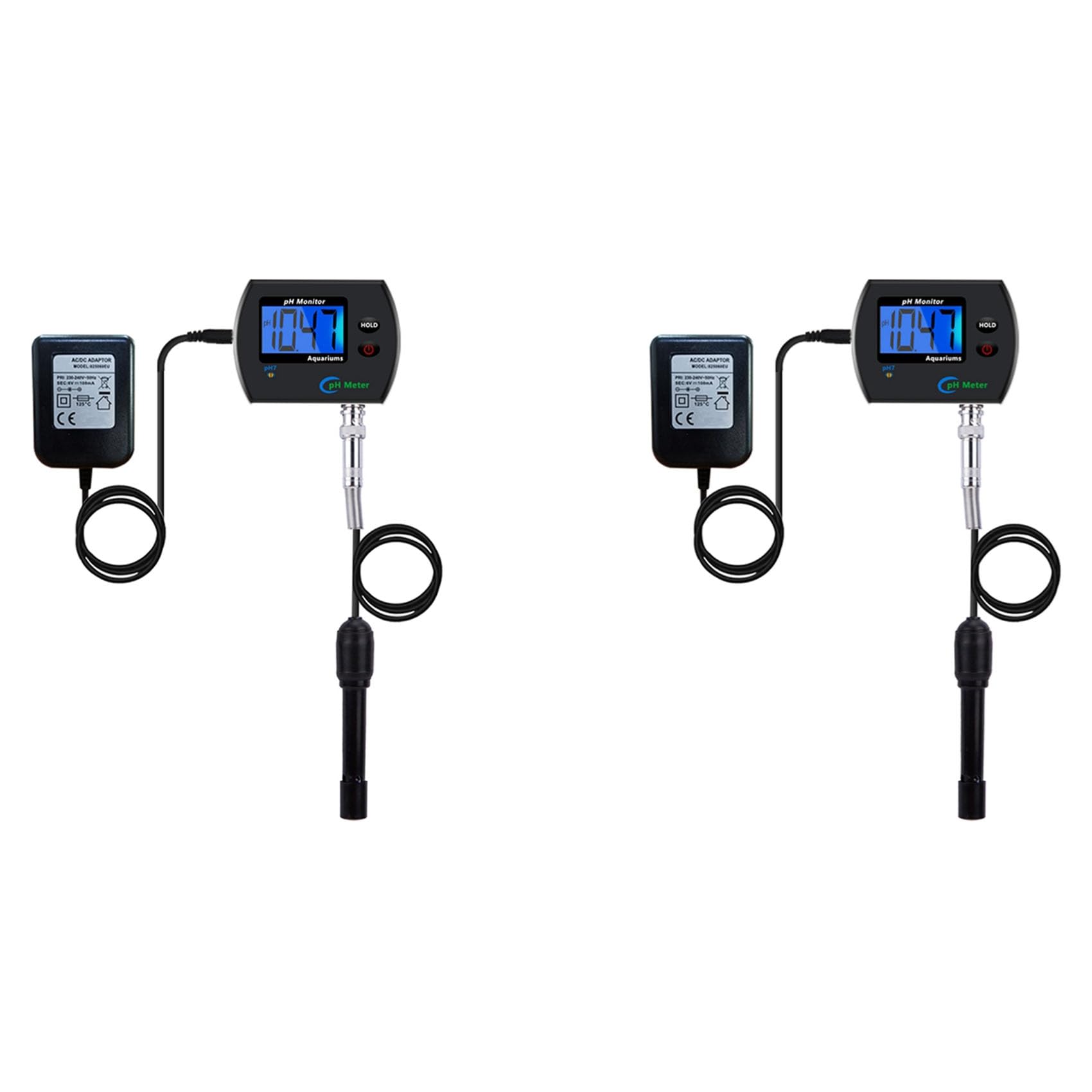 2X Digitale Acqua Potabile per Acquario Monitor PH Online Tester Professionale Accurato Della Qualità 'Acqua Spina UE