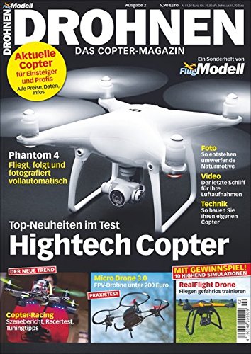 Preisvergleich Produktbild Drohnen: Das Copter Magazin