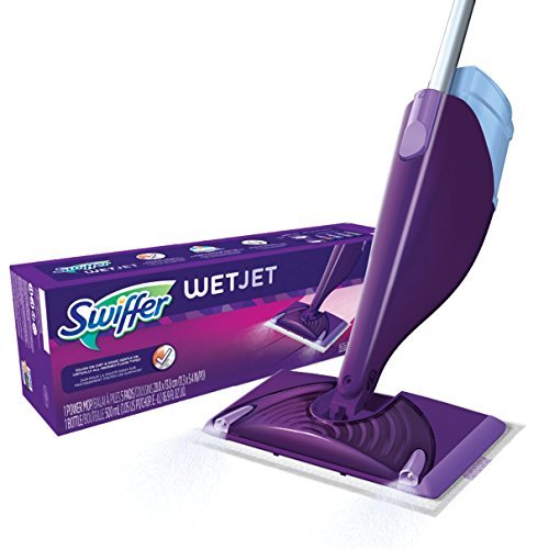 Sw&iacute;ffer 802696469259 Swiffer Wetjet Spray Mop Floor Cleaner Starter Kit (Packaging May...