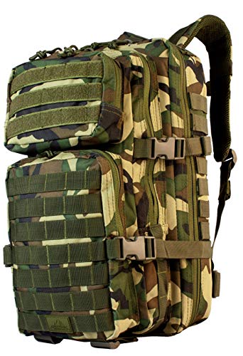 Image of Red Rock Outdoor Gear Assault Pack (Medium, Woodland Camouflage)