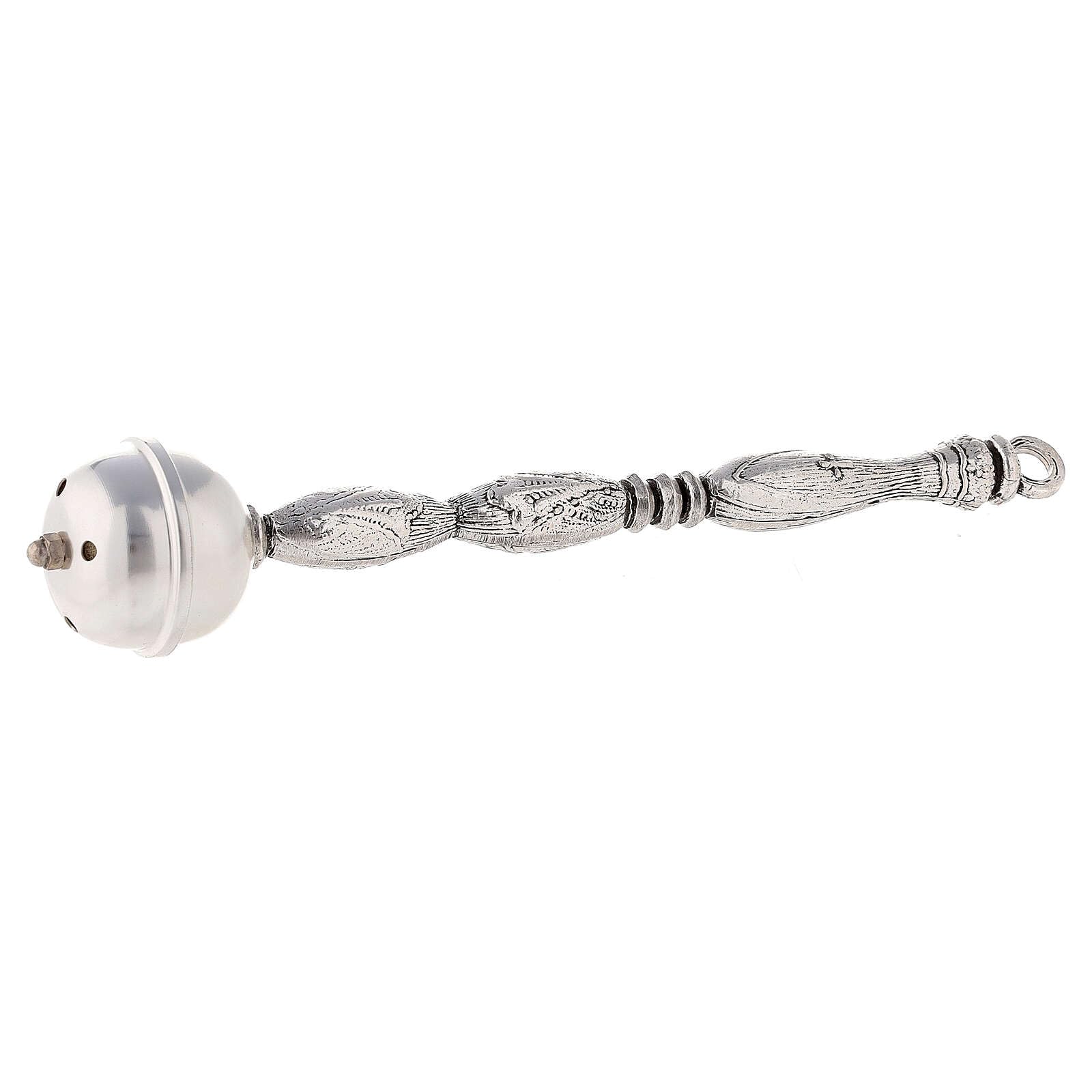 Holyart Accessori per Benedizione: Asperges Ottone Argentato