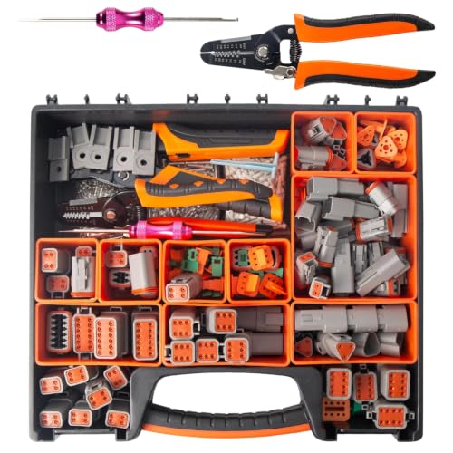 Conectores automotrices Deutsch para solucionar fallos de cableado con crimpadora 2