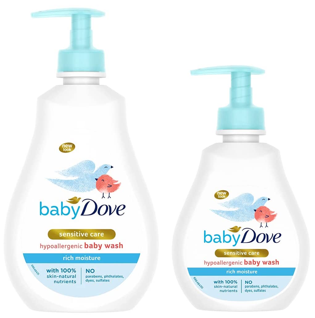 Baby Dove Rich Moisture Hair to Toe Baby Wash, 400 ml & Rich Moisture Hair to Toe Baby Wash, 200 ml Combo (B081NK8M5F) Amazon Price History, Amazon Price Tracker