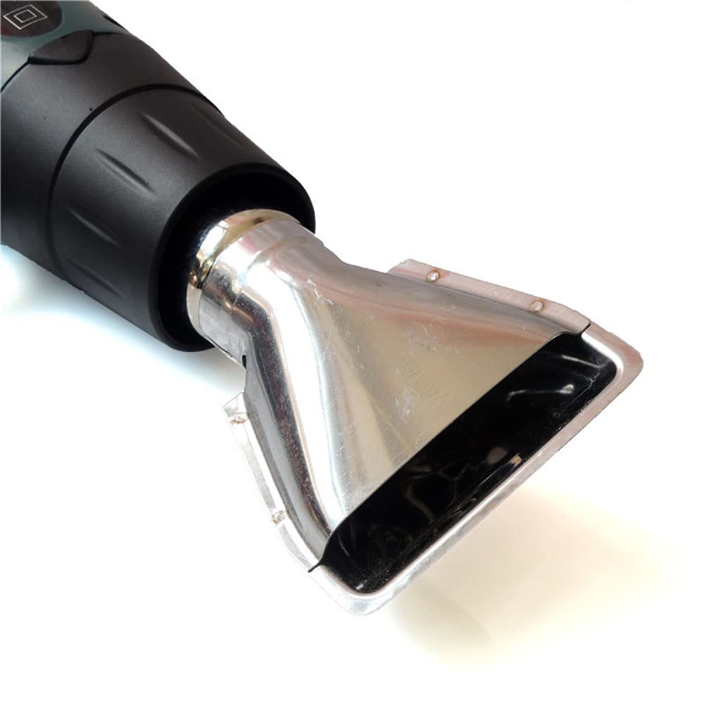 Kit di ugelli per pistola termica in acciaio inox, 4 pezzi, mini pistola termica senza fili, pistola termica per rimuovere la vernice, pistola termica per resina