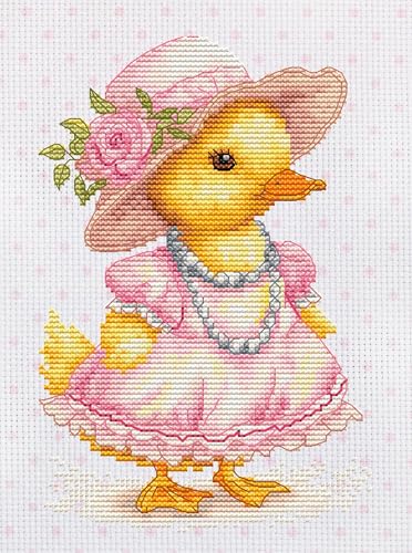 Image of Cross Stitch Kit Luca-S - The Flirty Duckling, B1415