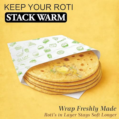 Image of 60 Meter Bakery Paper Roll, Non-Stick Back Food Wrapping Paper, Roti Wrapping, Baking Non-Stick, Re-Heatable, Oven Safe Paper