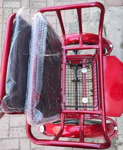 Triciclo para Adultos y Mayores, 3 Ruedas, Rojo 20" miniatura 5