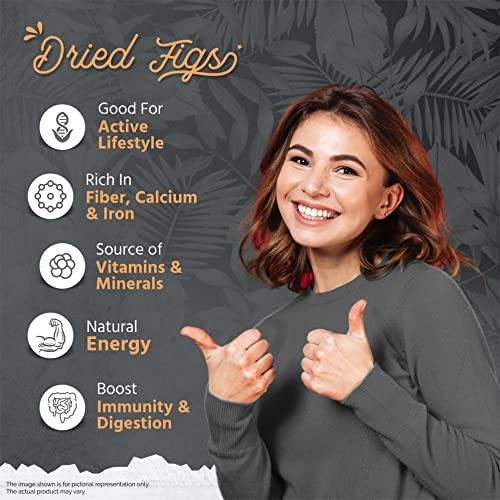 Image of GreenFinity Premium Afghani Anjeer - 250Gm * 3 | Dried Figs | [Pack Of 3]