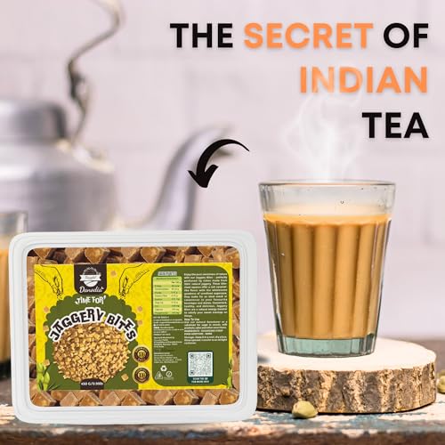 Danodia Foods Organic Snackable Jaggery Bites 1 lb (450g), Pure & Natural, No Additives Sweetener, Vegan & Gluten-Free, Nutrient-Rich Alternative to Refined Sugar for Tea & Coffee, Indian Origin | FDA Registered - Image 6