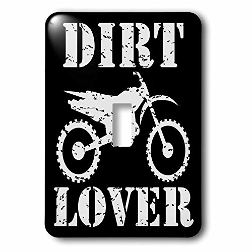 Placa para interruptor tipo palanca con diseño de moto juvenil 3