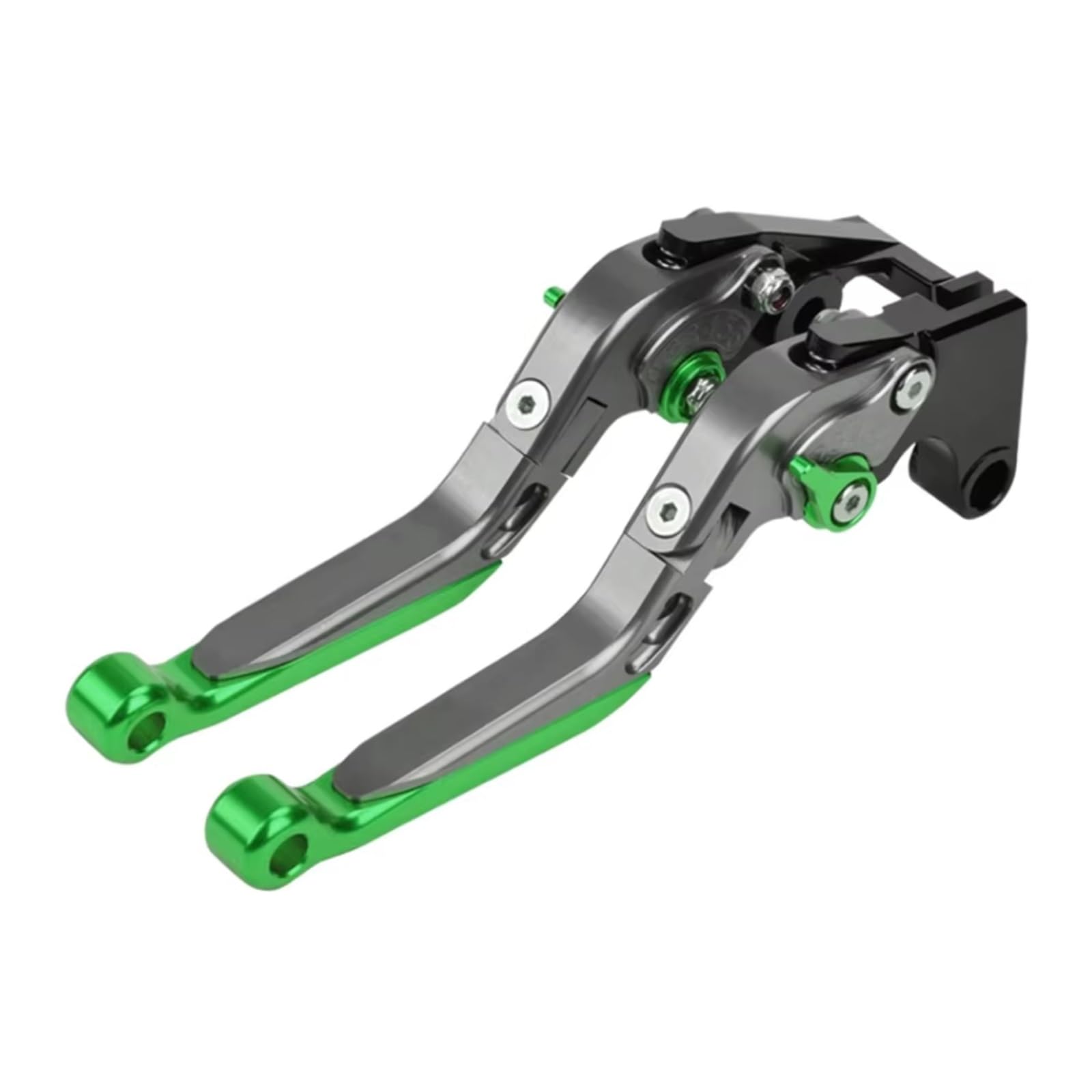 Accessori Per Moto Leve Regolabili Leva Freno Frizione Leva Freno Pieghevole Estensibile Per S1000RR 2010 2011 2012 2013 2014 Kit Leve Moto(Gray-Green)