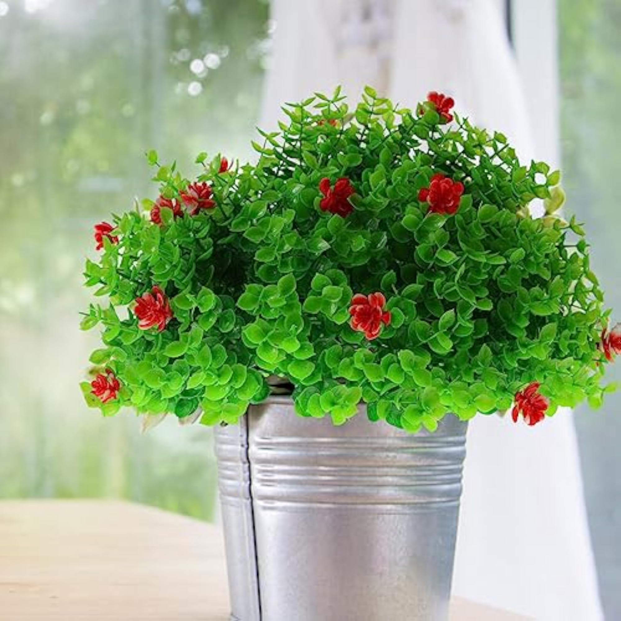 Garden Decorative Grass Balls, Faux Topiary Plants