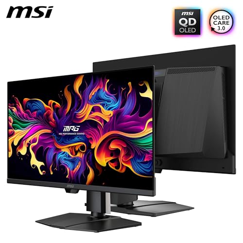 MSI MPG 271QRDE QD-OLED X50 Gaming Monitor, 27 Zoll, 500Hz, 0,03ms