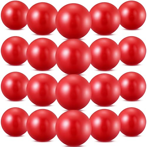Image of Sotiff 20 Pcs 9 Inch Pilates Ball Bulk Exercise Pilates Ball Mini Yoga Balls Therapy Core for Stability Barre Training Stretching Physical Posture Training Gym Workout with Inflation Tube