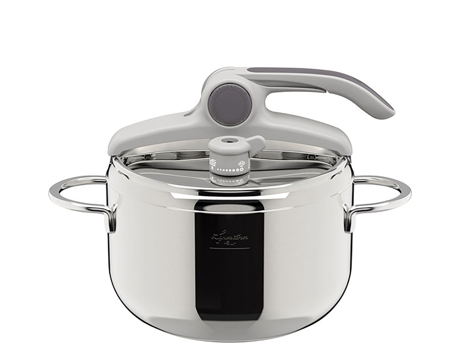 Lagostina Press Deliziosa, couscoussier inox 5 L, acier inoxydable brillant