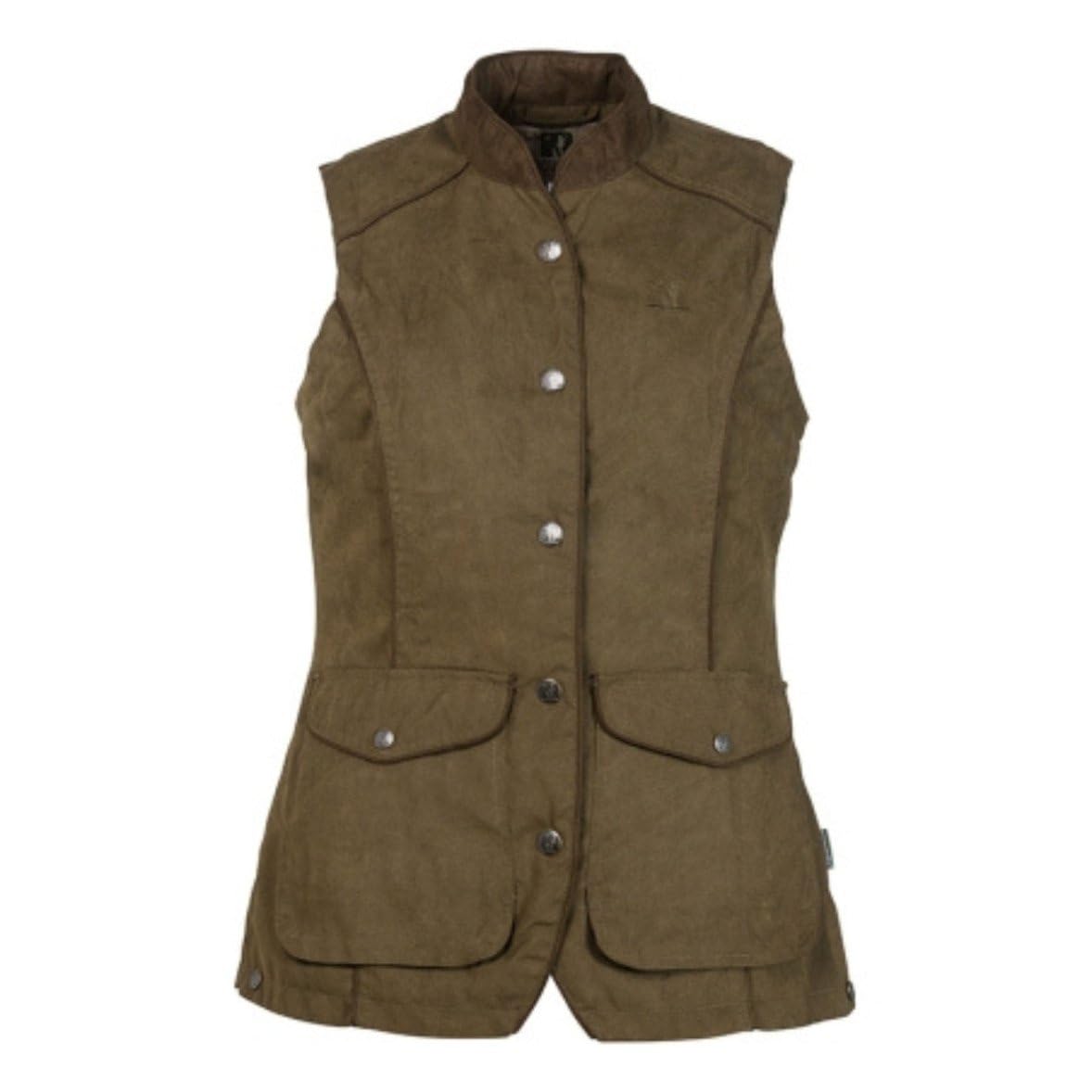 Percussion Women's Khaki - Rambouillet Vest-S, Xxl